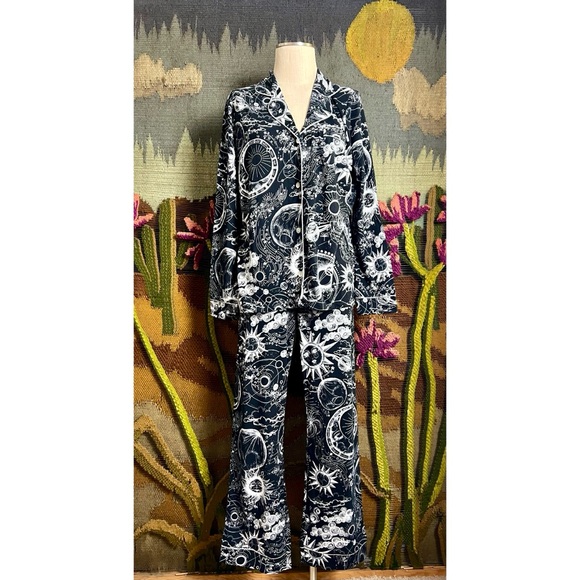 Johnny Was Carly Mina Pajama Set M - Picture 9 of 16